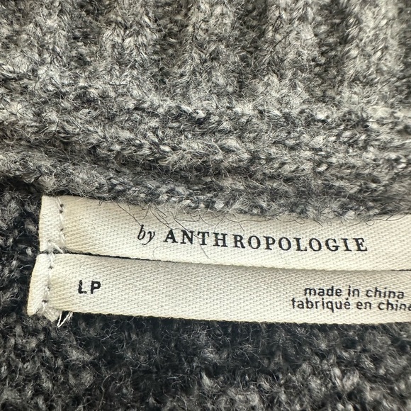 Anthropologie Charcoal leopard sweater - Picture 3 of 3